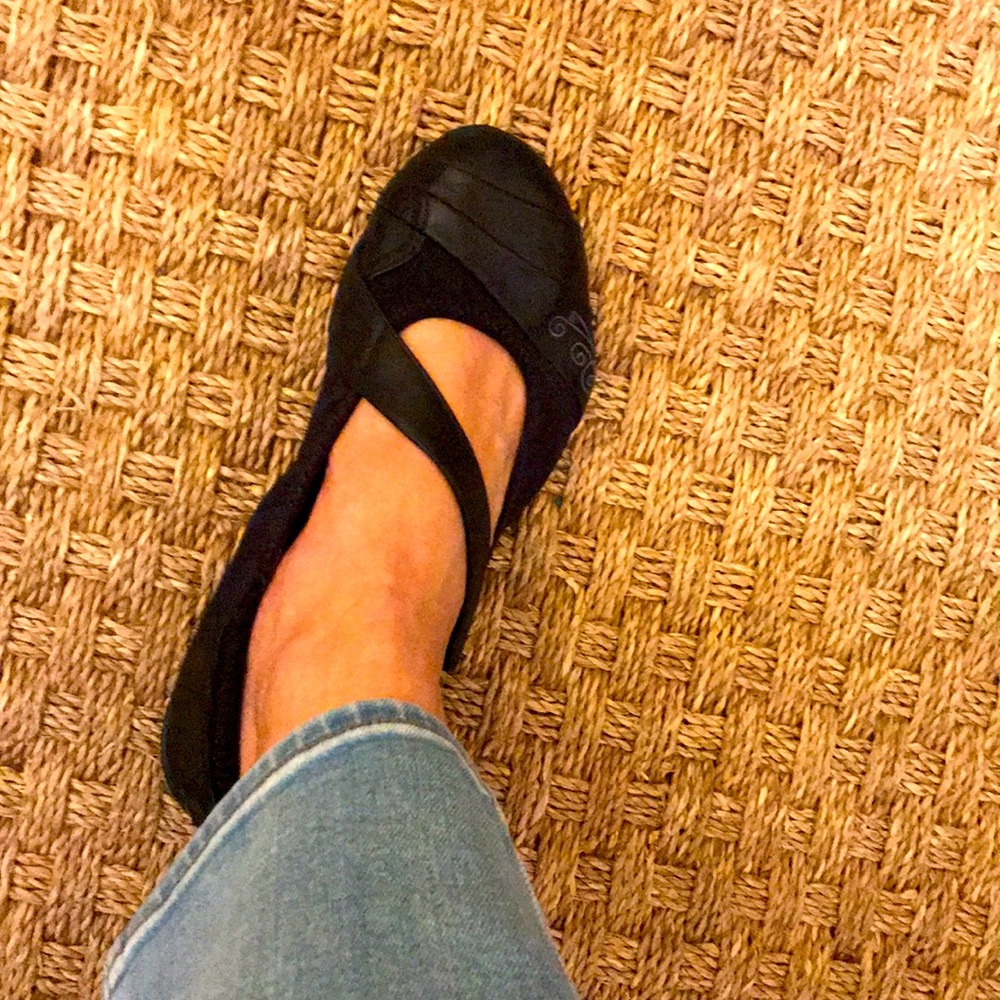 Merrill wonder glove black flats